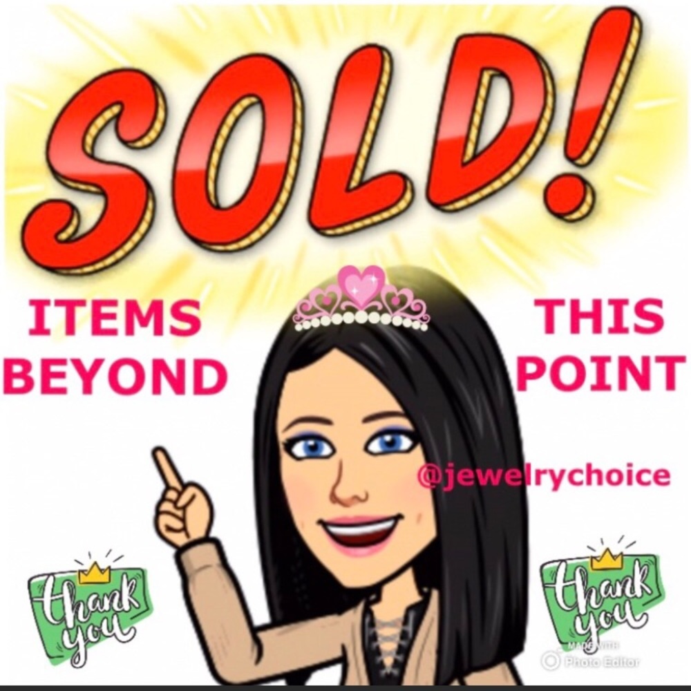 SOLD ITEMS BEYOND THIS POINT